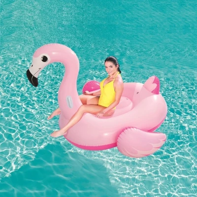Круг для плавания Bestway большой Фламинго