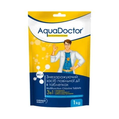 Средство 3 в 1 по уходу за водой AquaDOCTOR MC-T 1 кг