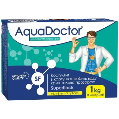 Проти каламутності води AquaDOCTOR Superflock 1 кг